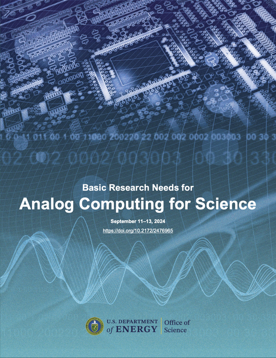 Basic Research Needs in Analog Computing in Science