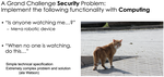 On Some Confluences of Computing and Security in Theory and Practice